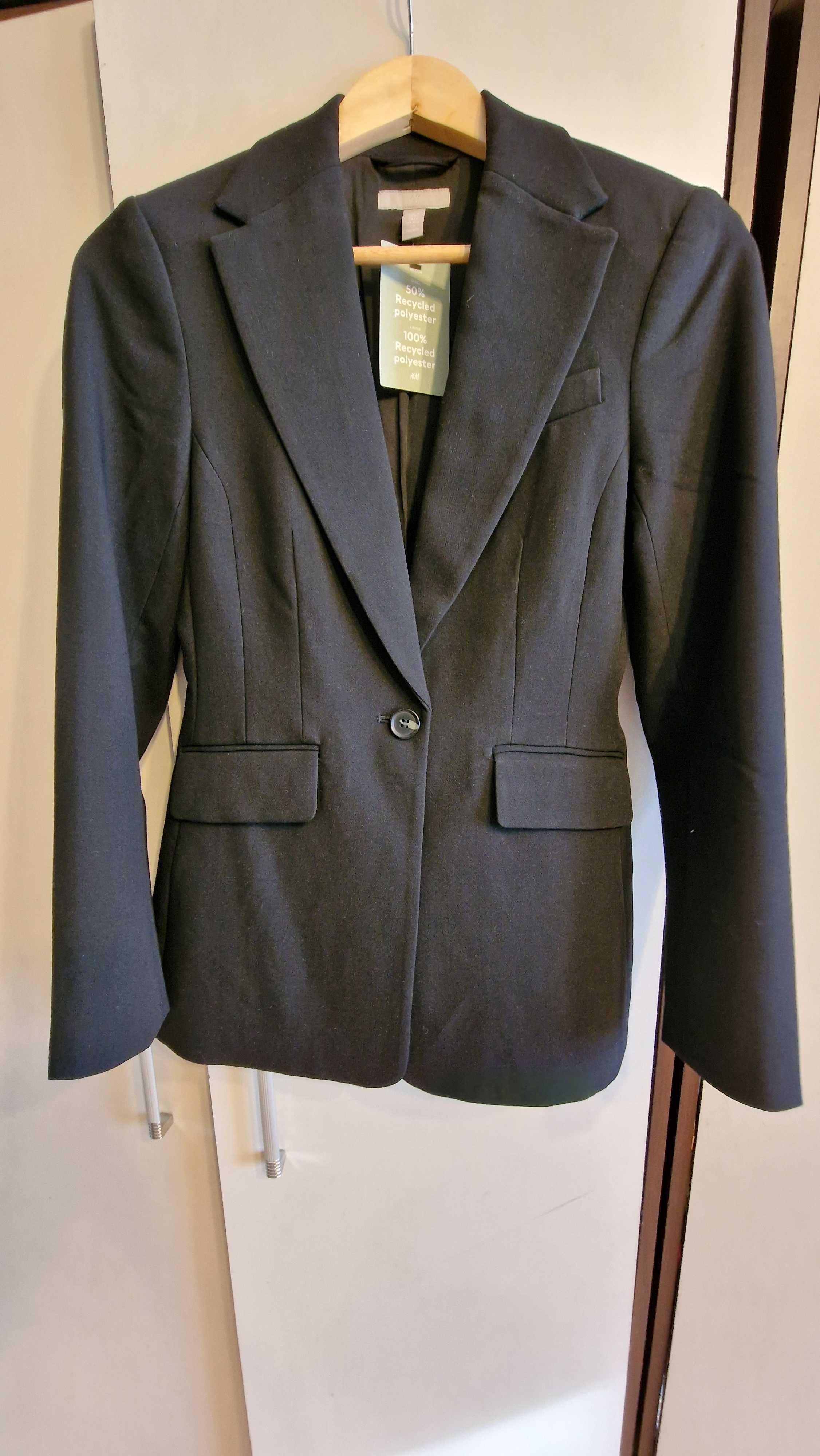 H&M taliowana marynarka