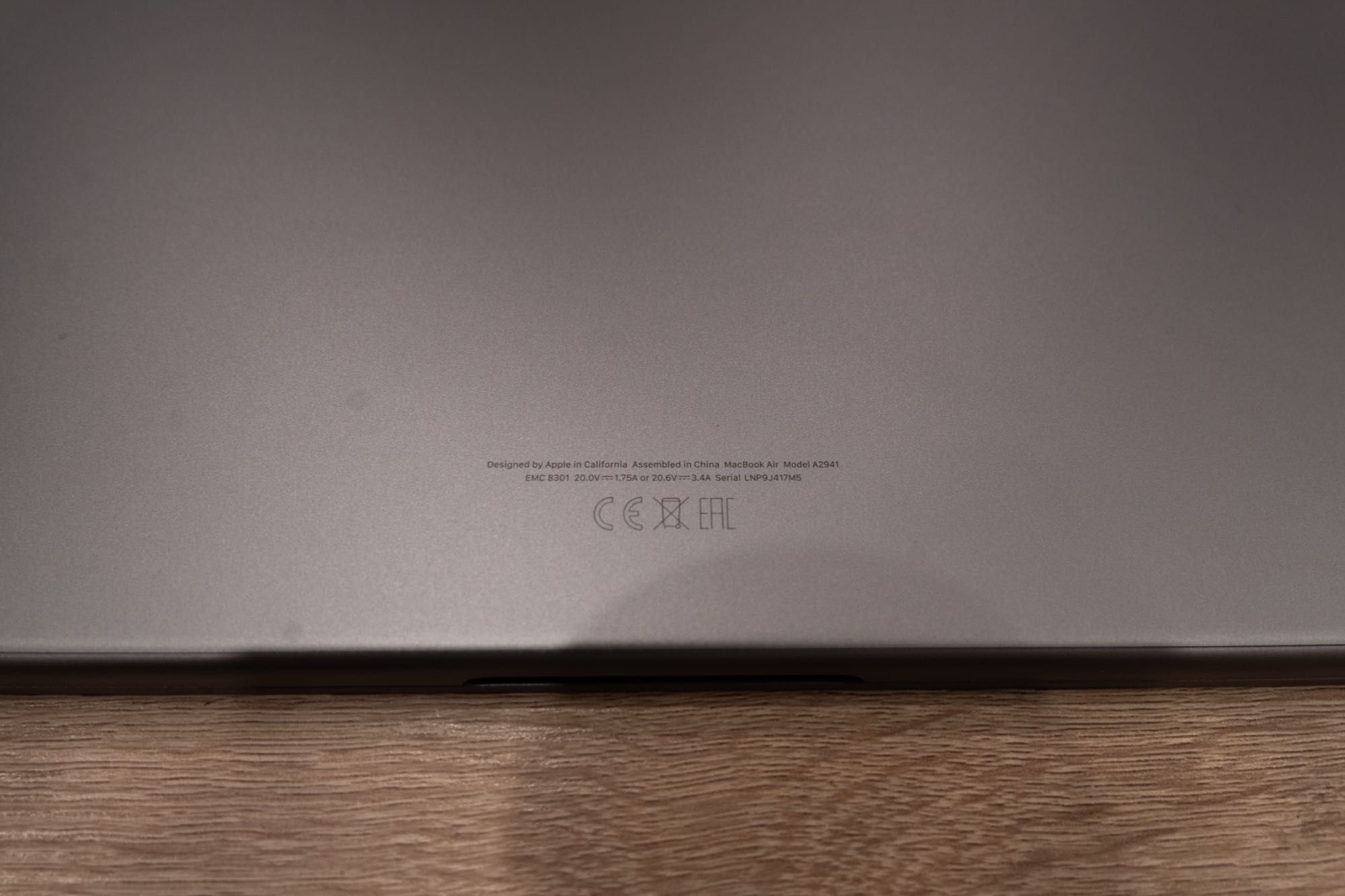 Apple MacBook Air 15" M2 A2941 24GB 1TB 8 CPU/10 GPU Space Gray