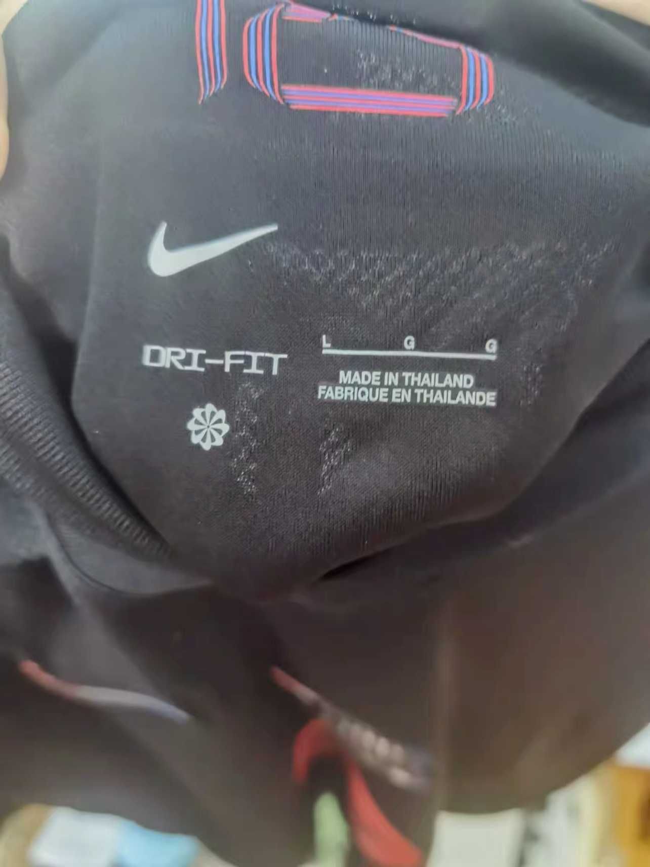 Koszulka Nike Barcelony Lewandowski 9 - Fanówka z Opaską Ligi Mistrzów