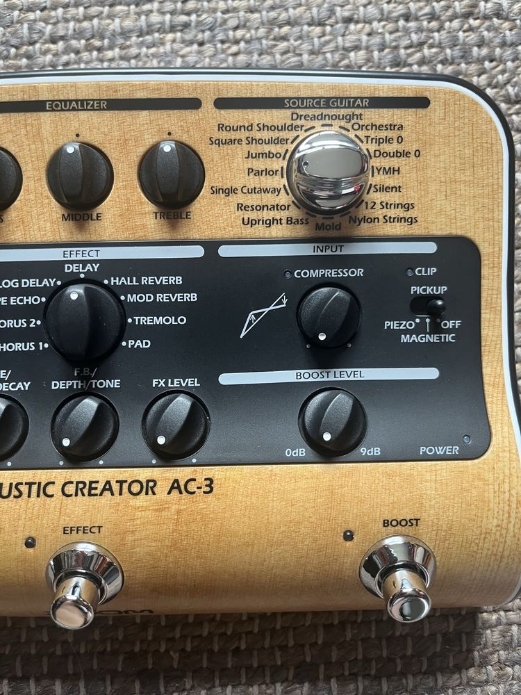 ZOOM AC 3 - Pedal guitarra