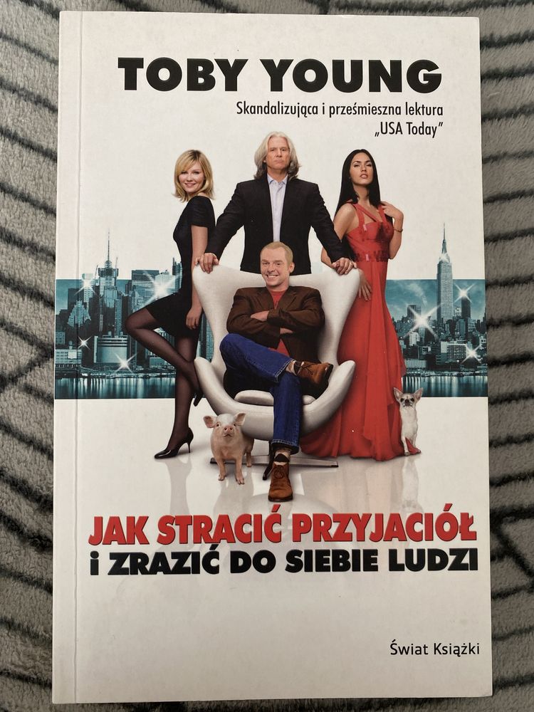 Książka - Toby Young - Jak stracic przyjaciół i zrazić do siebie ludzi