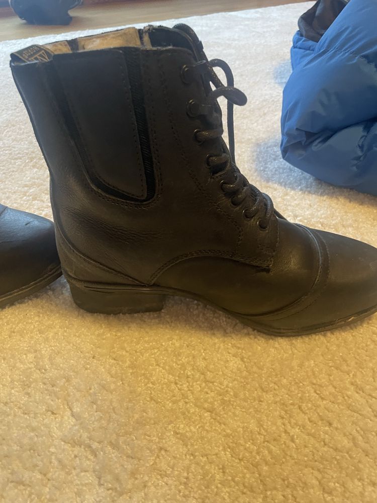 Ocieplane buty do jazdy konnej rozm 38