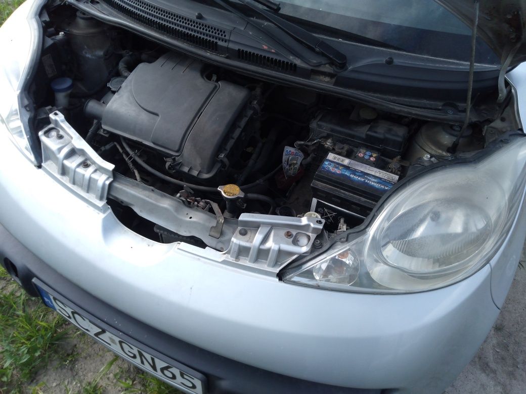 Peugeot 107 ślizga się sprzęgło