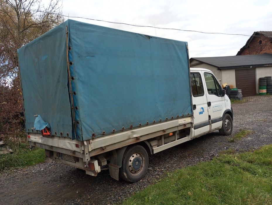 Renault Master Dubel kabina 7 osób 2009r Krajowy 1 właściciel