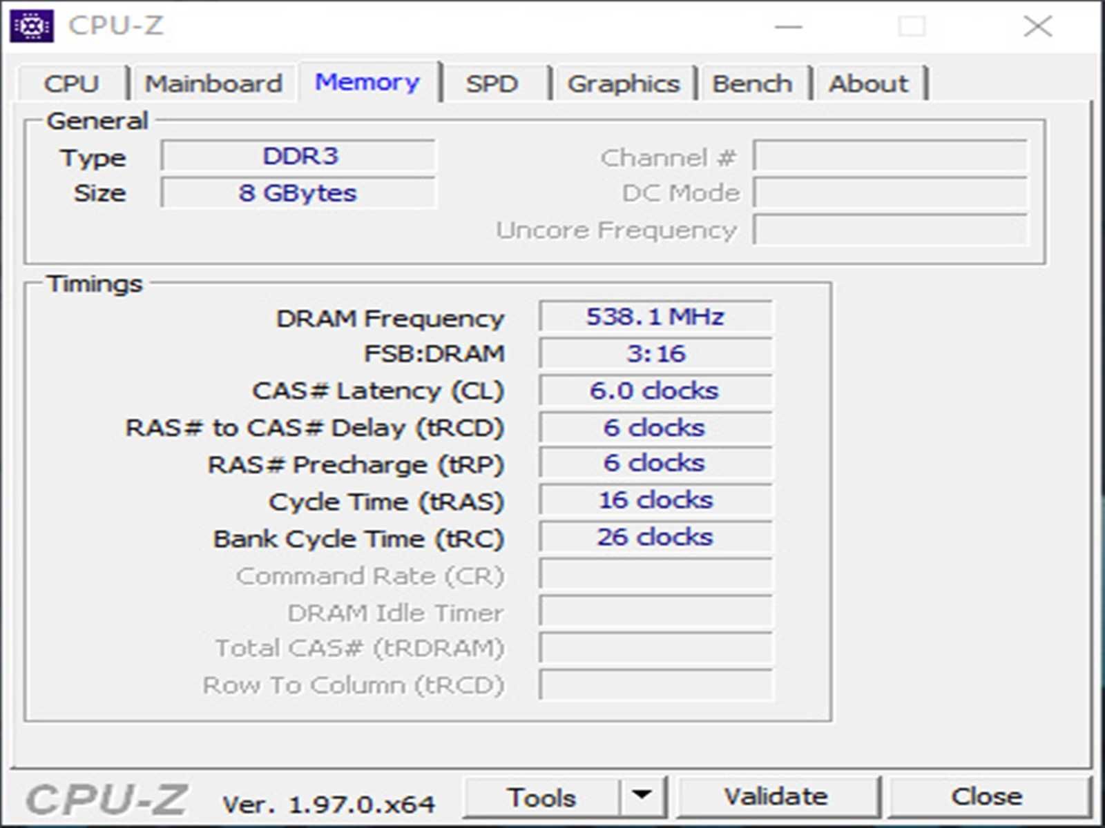 DDR3 8GB CoRsair 12800