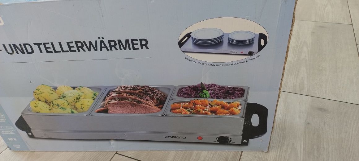 Podgrzewacz gastronomiczny bufet 2w1 nowe