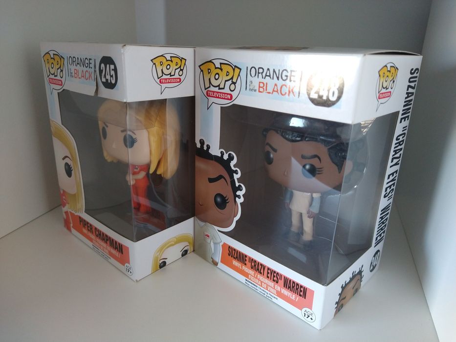 Funko POP Orange is the new Black - Piper e Crazy Eyes (245 e 248)