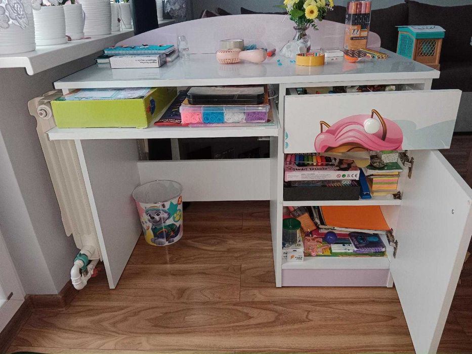 Zestaw mebli meble dziecięce młodzieżowe 5 elementów + gratis używane