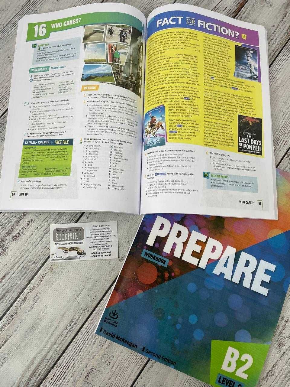 Prepare 2nd edition Levels 1,2,3,4,5,6,7 КНИГА+ЗОШИ