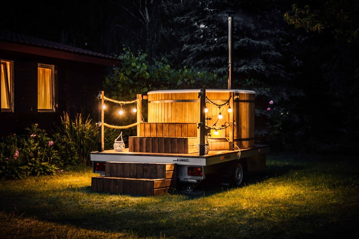 Mobilna Balia/Jacuzzi/Bania