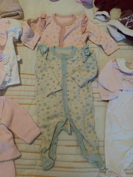 Lote 11 peças roupa bebé menina dos 0 meses aos 3 meses