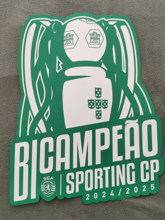 Cartaz / Cartolina - Sporting Bicampeão