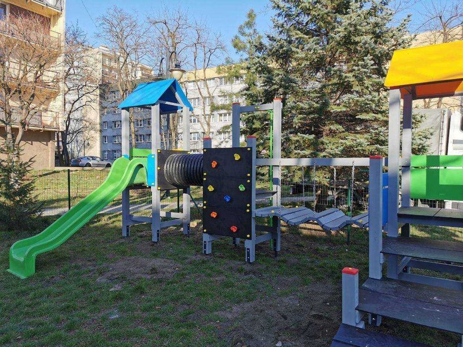Plac zabaw z certyfikatem zestaw zabawowy na plac zabaw "Gwarek"