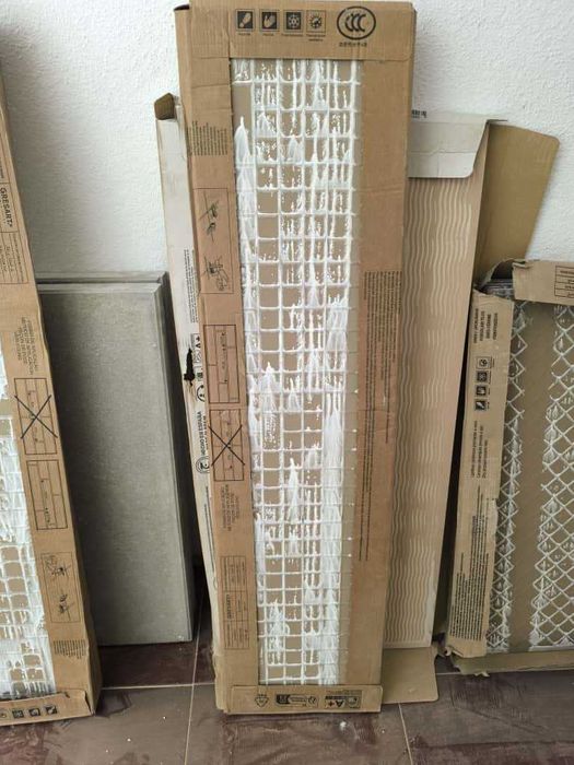 Pavimento cerâmico 22,5x90 cm Gresart Oak Cream