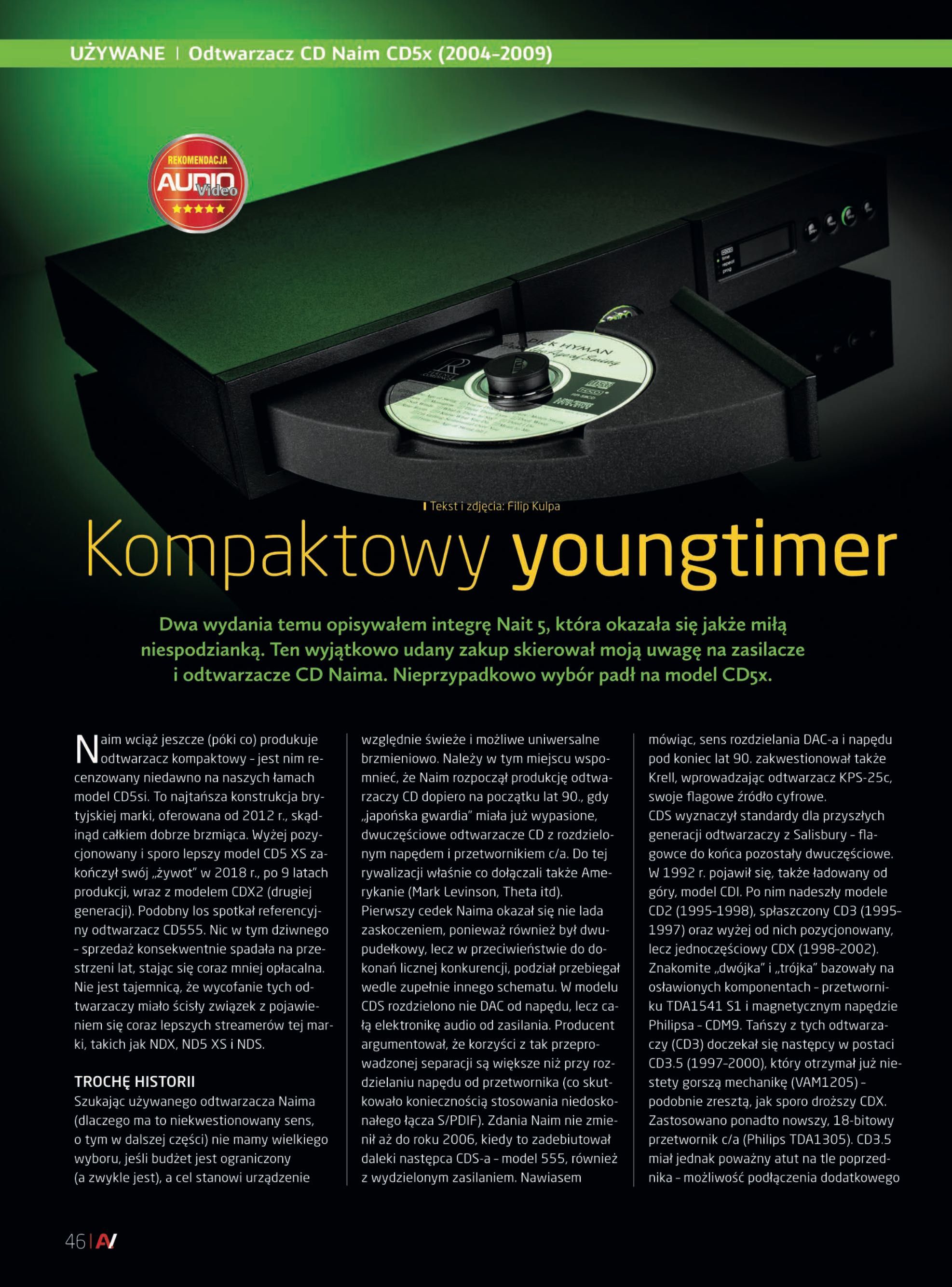Naim CD5x odtwarzacz CD