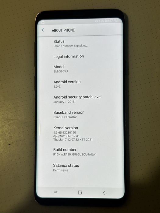 Samsung Galaxy s9 Plus