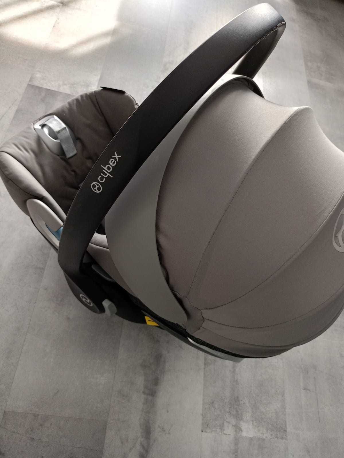 Cybex Cloud Z i-size szary + adaptery do wózka