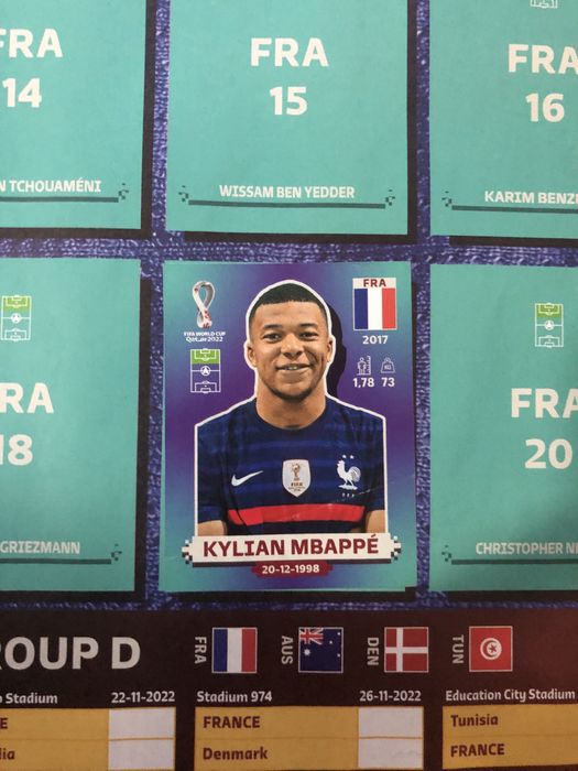 cardeneta fifa world cup com mbappé