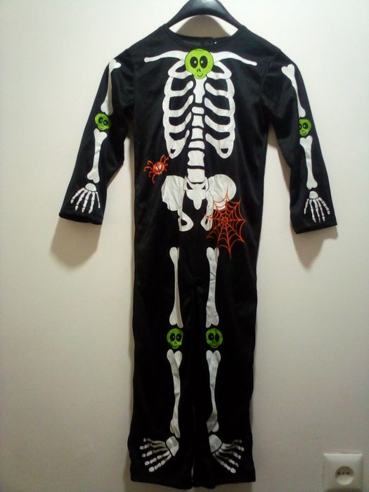 Костюм скелет кигуруми