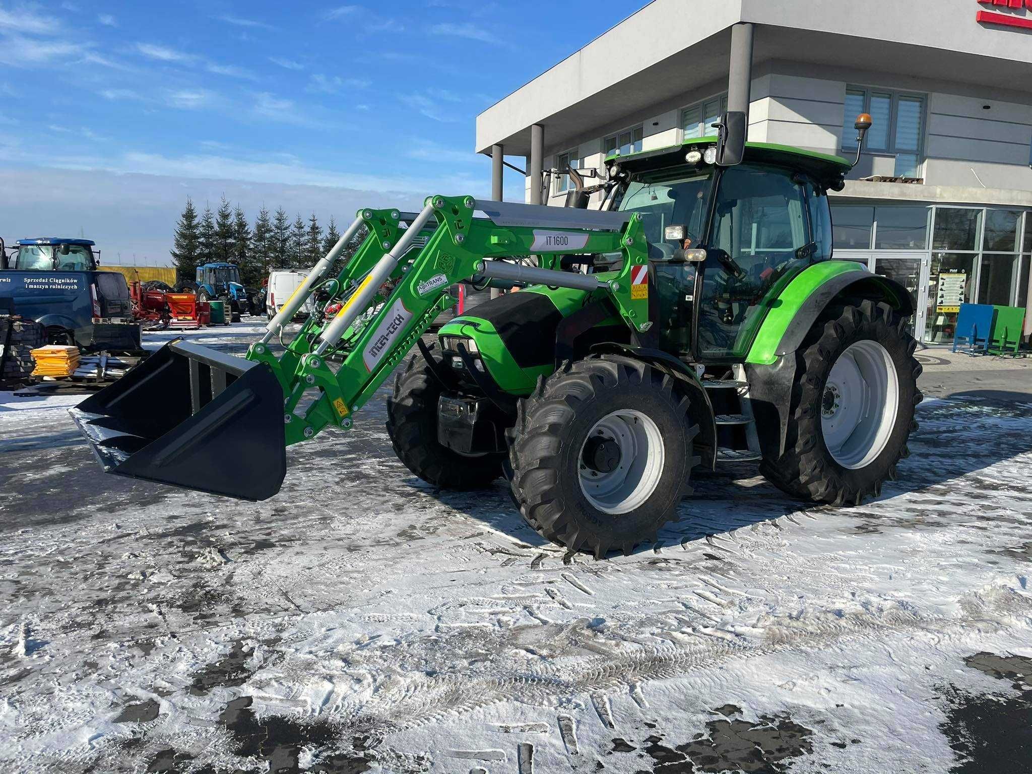 Ładowacz czołowy TUR INTER-TECH, udźwig 1600 kg, 3 sekcje, joystick