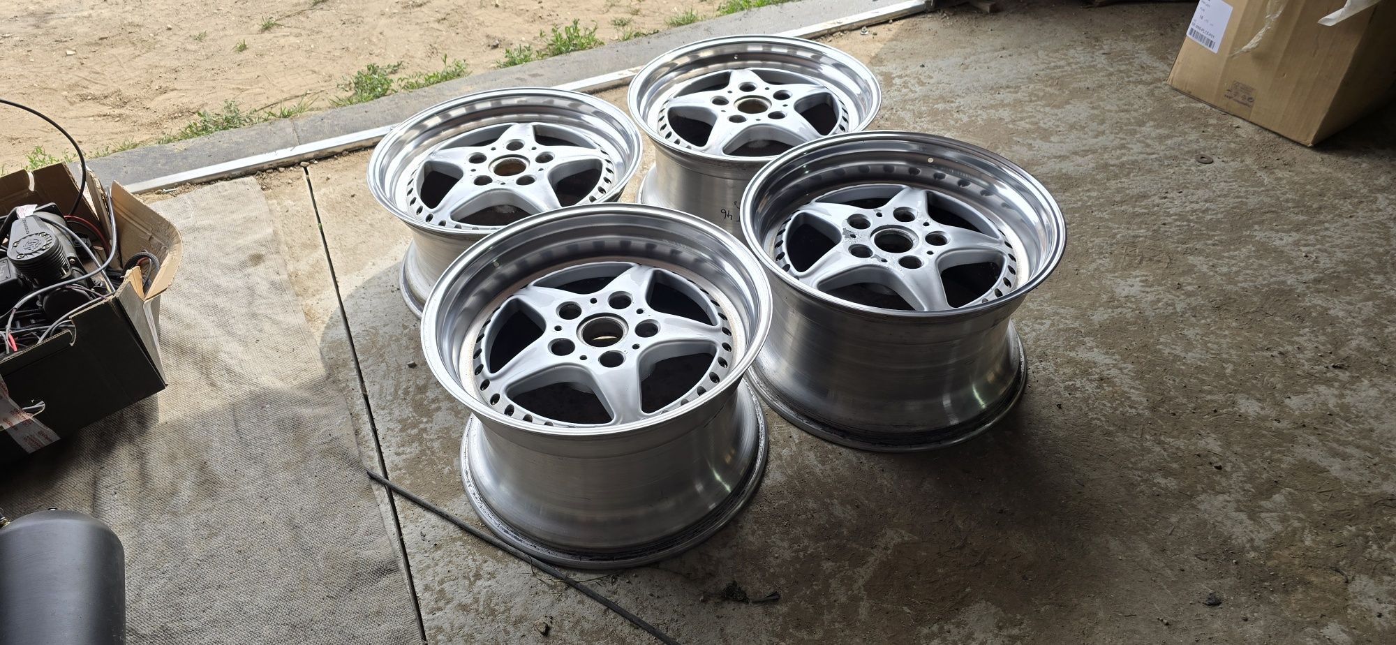 Porsche 5x130 BRAID Folger 18 cali Felgi skręcane Alufelgi