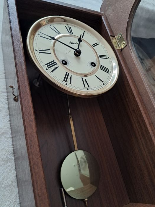 Zegar ścienny mechaniczny Hermle