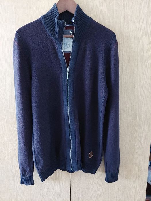 Sweter męski rozmiar L rozpinany na zamek