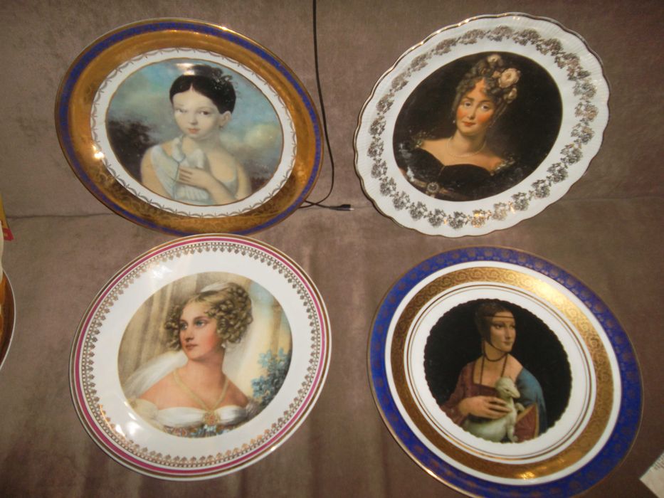 Unikatowa patera kolkcjonerska, sygnowana