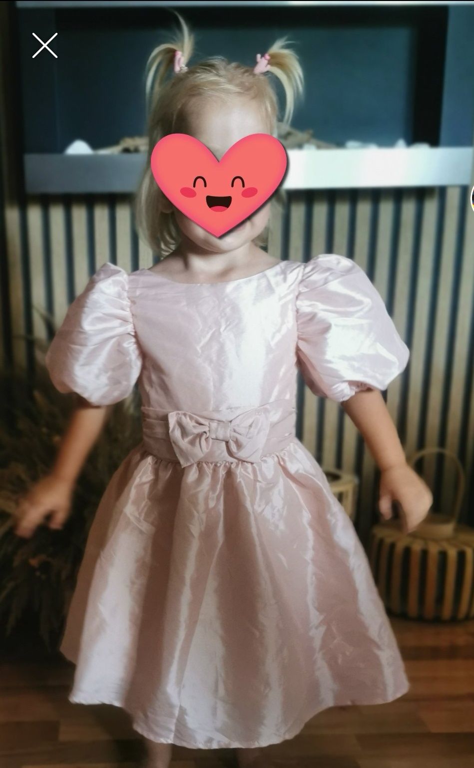 Sukienka elegancka święta rozm 110 NOWA!