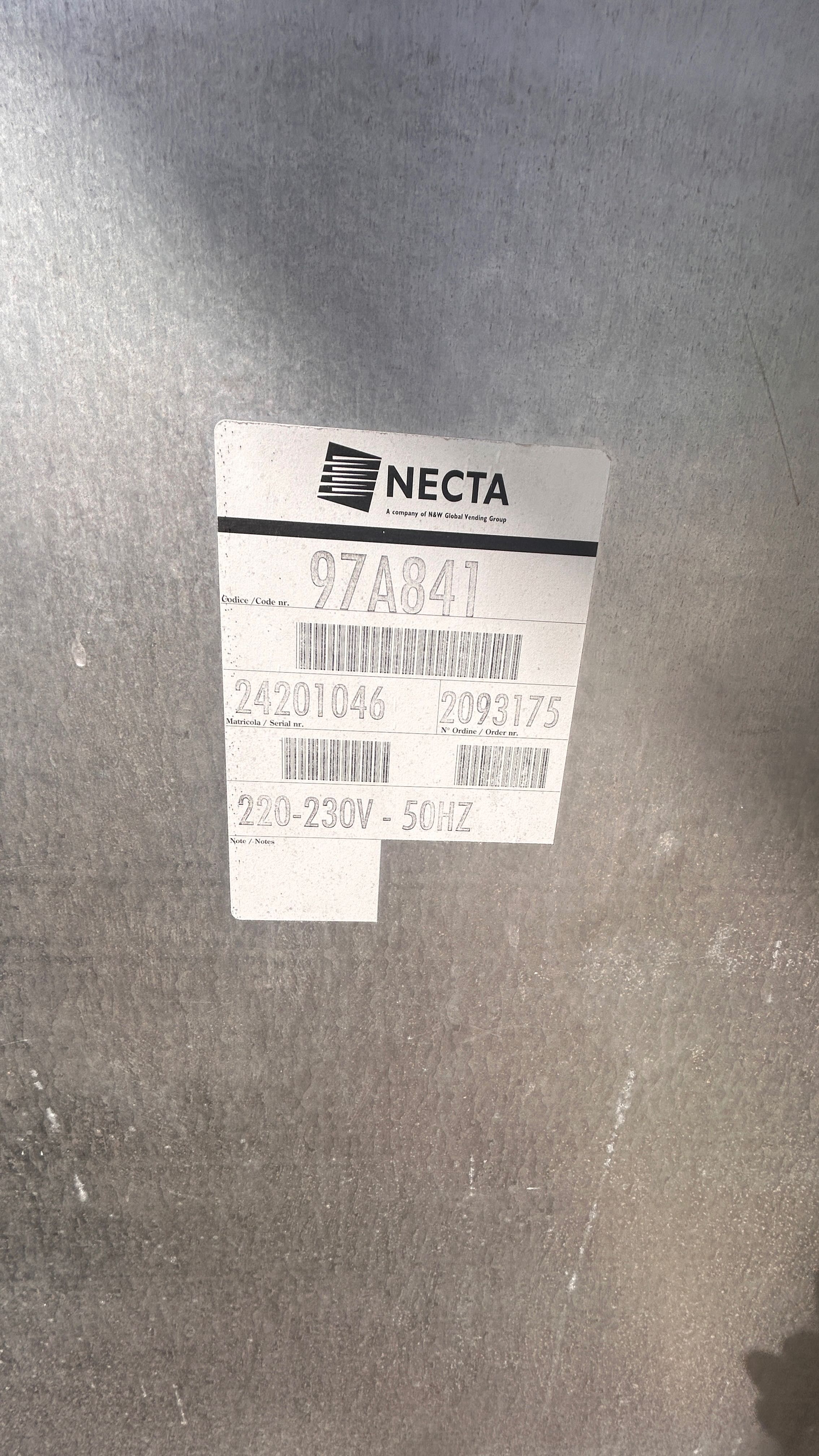 Máquinas de Vending antigas