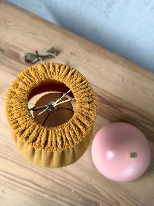 Lampka Grzybek PRL Polam Wilkasy + Dodatkowy Abażur GRATIS / Vintage