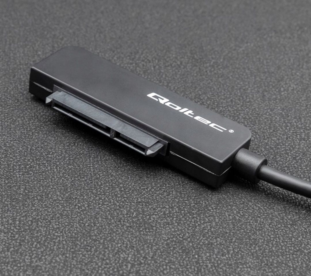 Qoltec Adapter SATA Przejściówka na dysk SSD HDD 2.5" USB 3.0 5Gb/s 2T