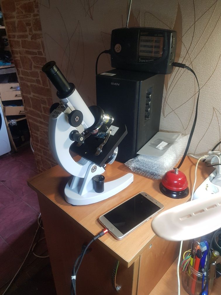Микроскоп XSP 02,  Sigeta bionic  64x/640x