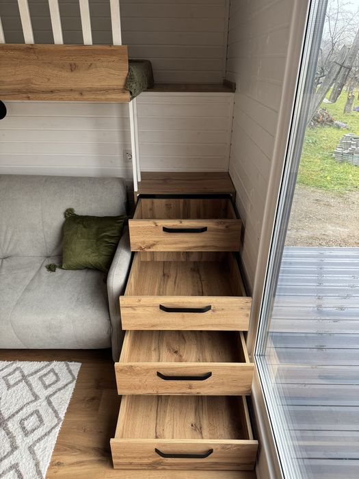 Модульний дерев’яний будинок 7×3 м