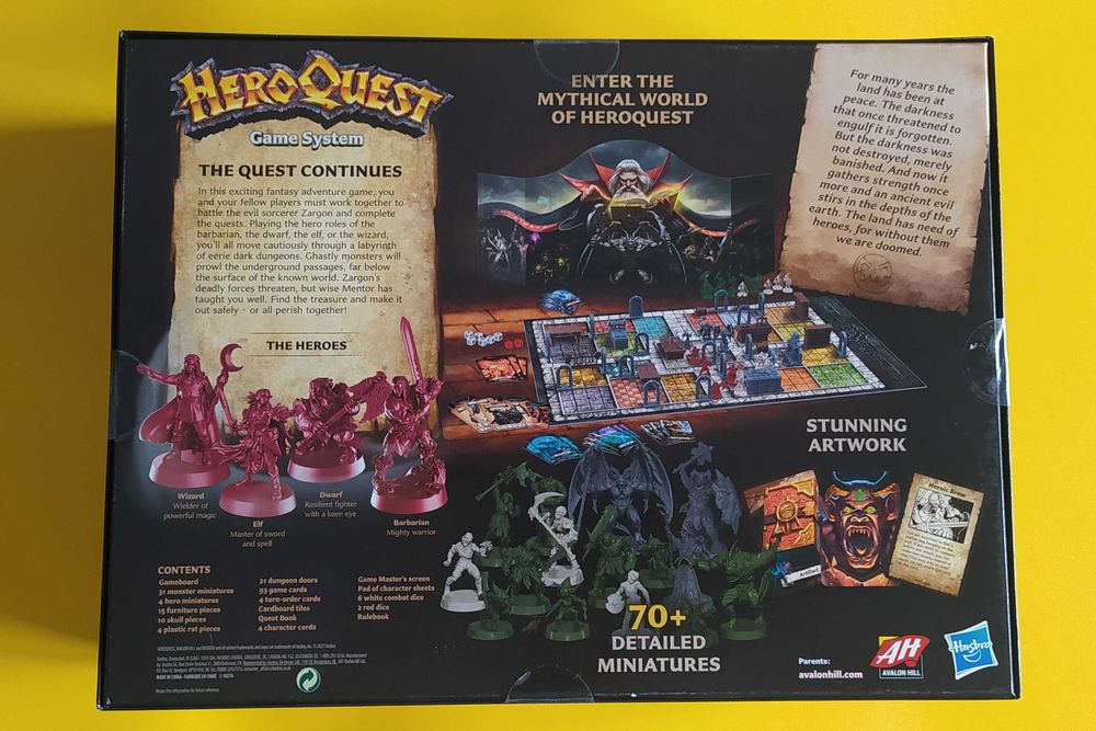 Jogo Tabuleiro Heroquest
