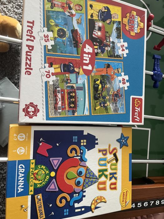 Zestaw puzzle i gra/ukladanka