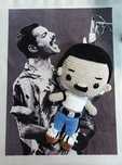 Maskotka w włóczki,  rękodzieło  Freddie Mercury