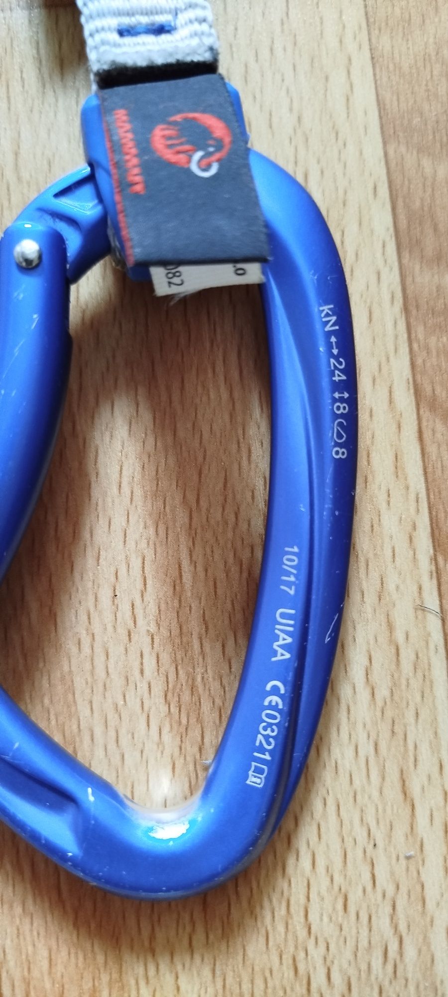 Відтяжки Mammut Crag Keylock Wire 10 cm Indicator Quickdraws .