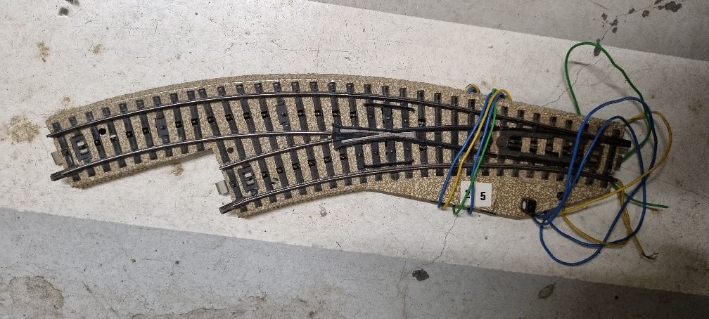 Kolejka elektryczna Marklin typ M tory zasilacz i akcesoria