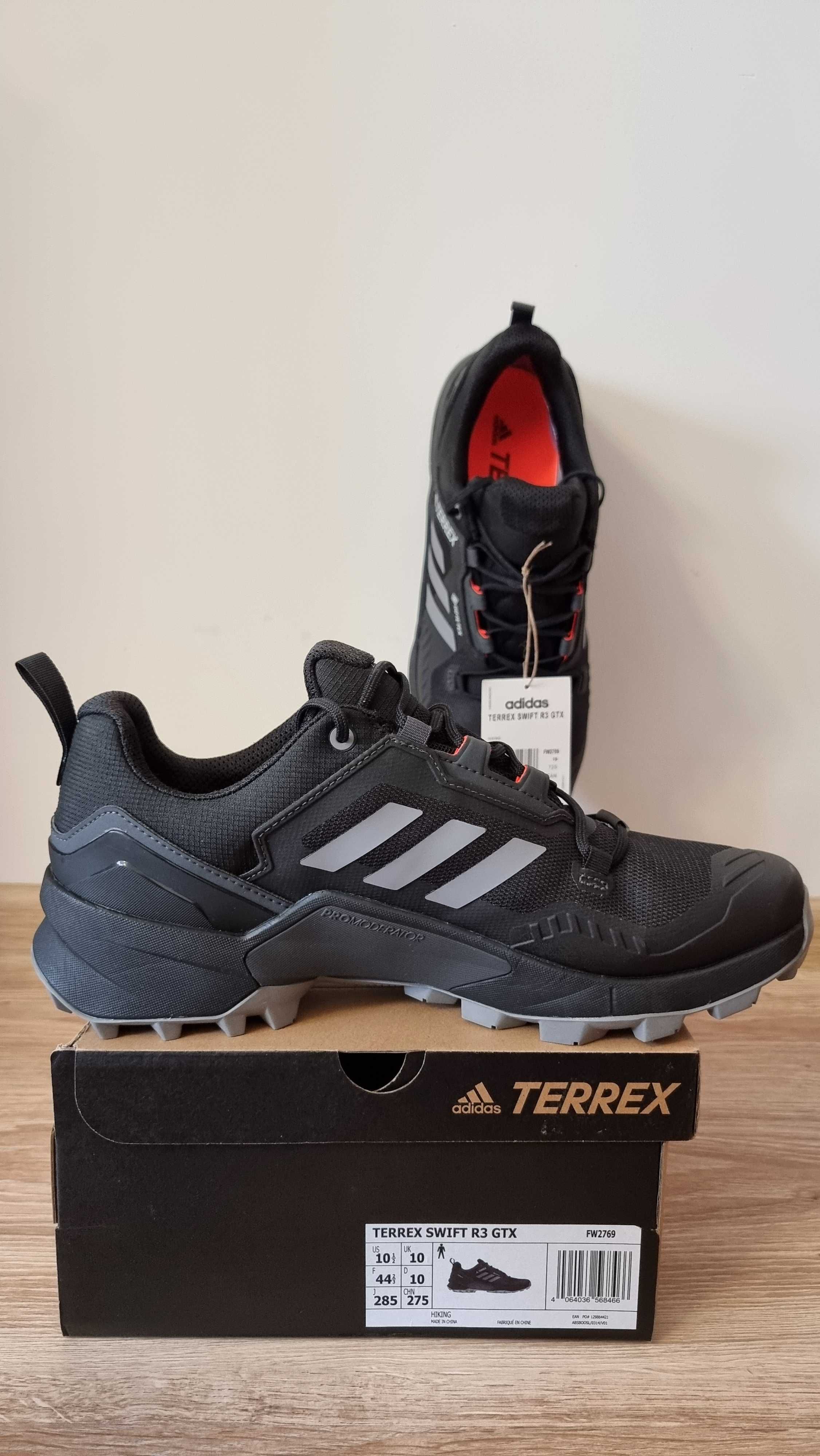 NOWE buty Adidas Terrex Swift R3 Gore-tex hiking rozmiar 44 2/3 28cm