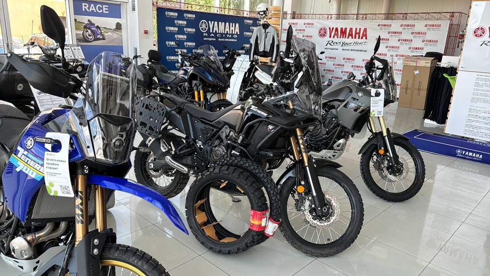 YAMAHA Tenere 700 Наявність. Реєстрація. Доставка по Україні.