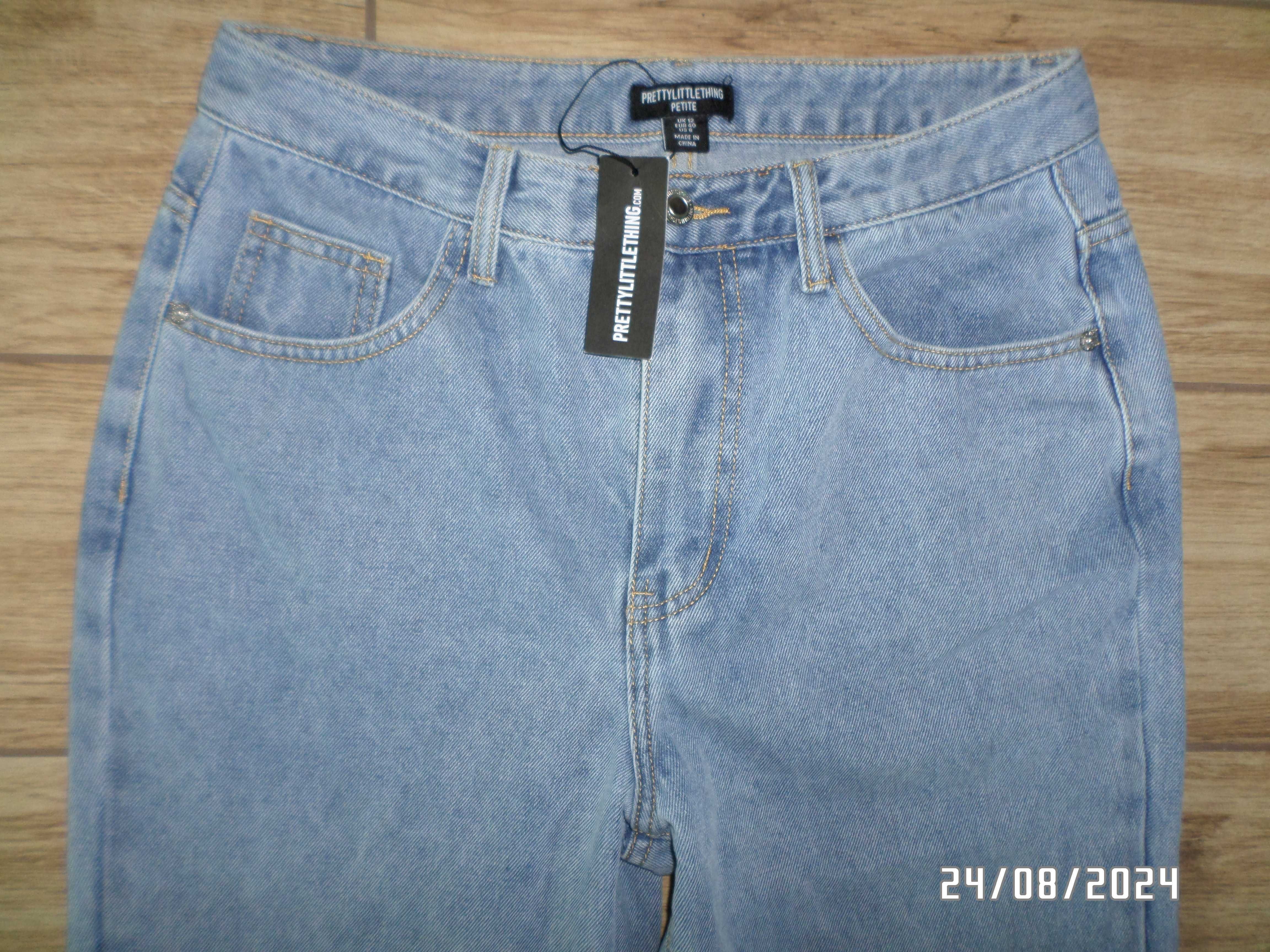 nowe firmowe spodnie damskie jeans-40-12-L