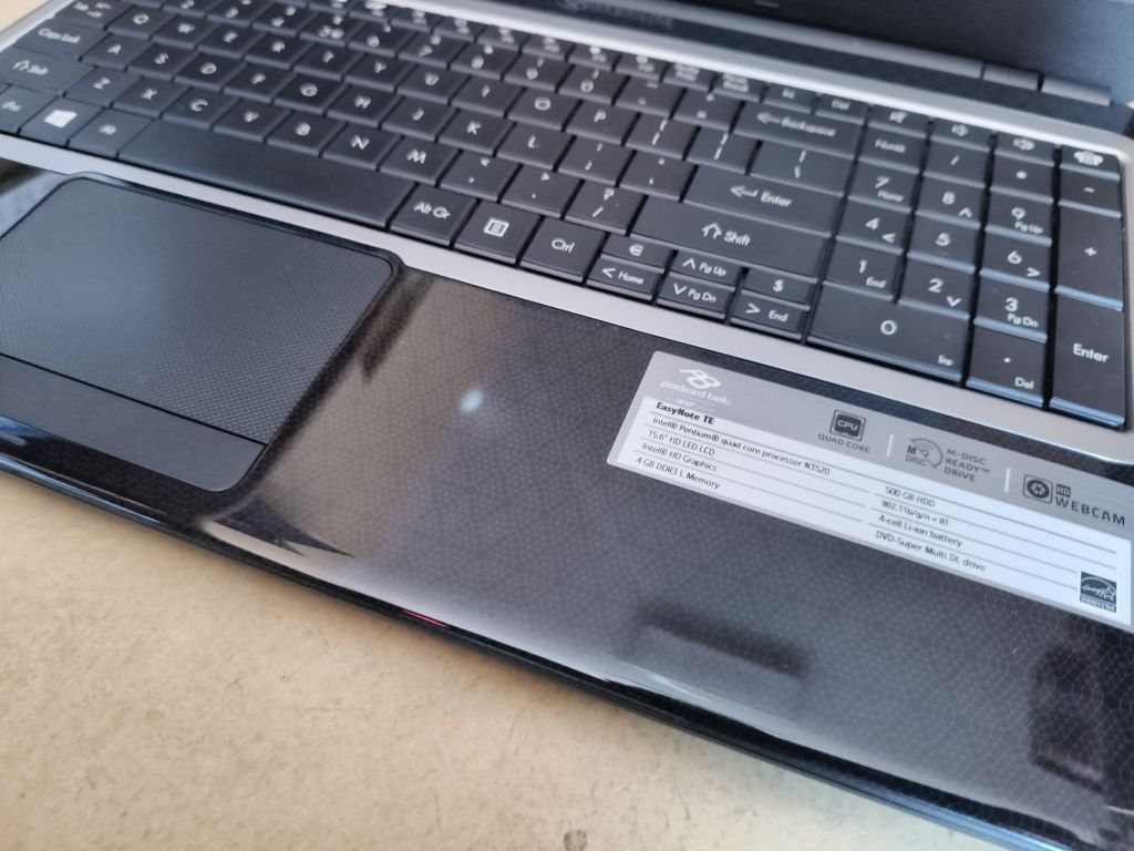 Laptop Packard Bell Easynote TE