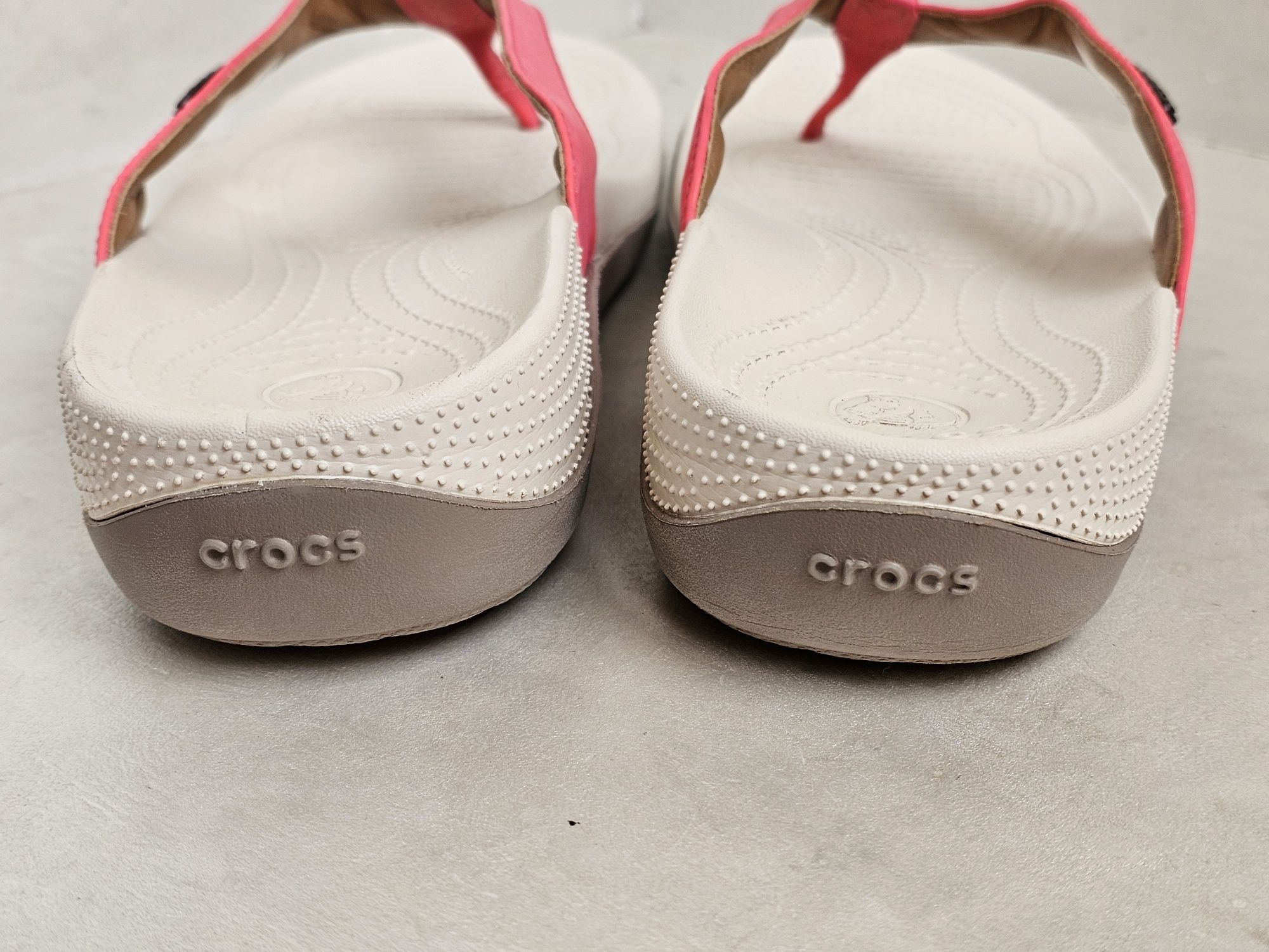Crocs,шлепанцы,вьетнамки"Crocs Ella Comfort Path Flip"W10
