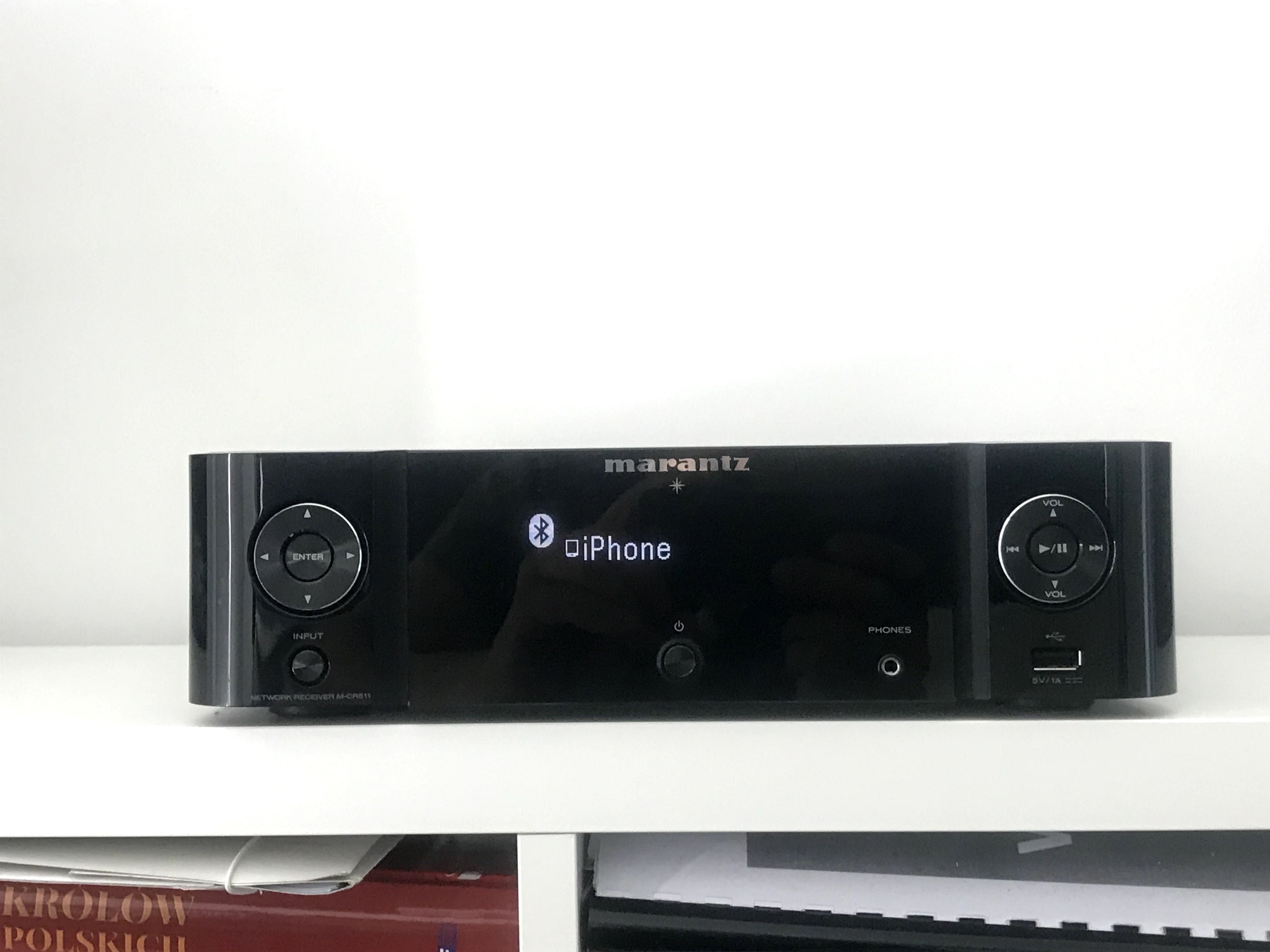 Amplituner odtwarzacz sieciowy Marantz M-CR511 SpotifyBluetoothAirPlay