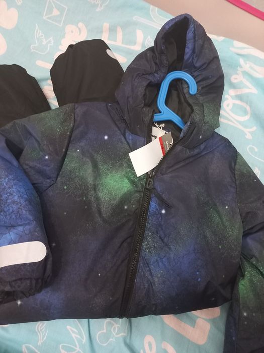 Комбенизон  на мальчика НОВЫЙ,  осень,  тёплая зима,   98- 105