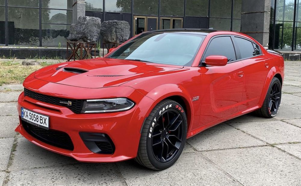 Обвес  Dodge Charger SRT Hellcat 2020 look Wide Body расширения бампер