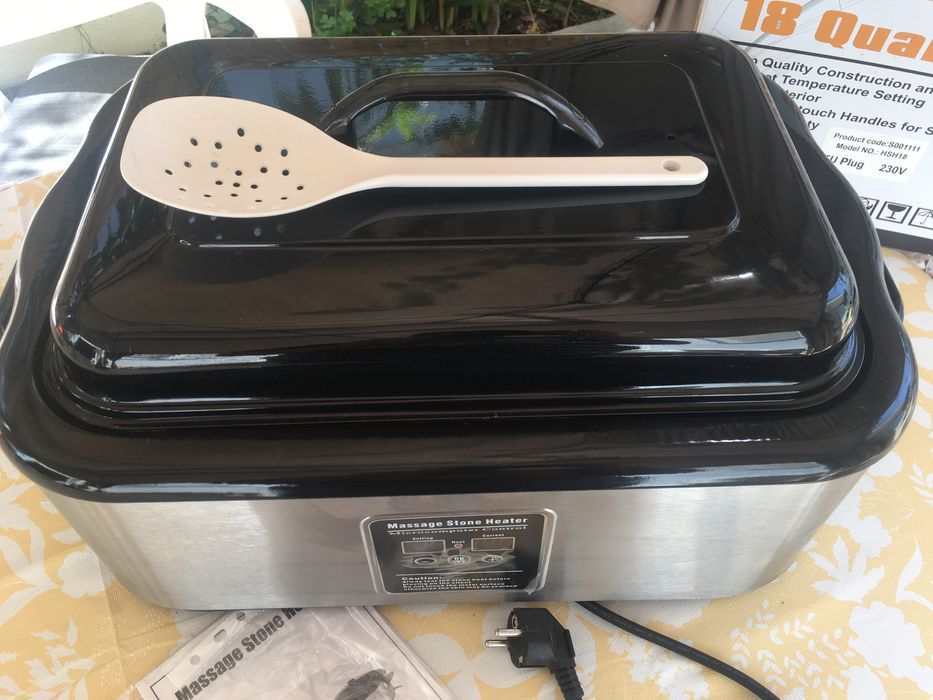 Kit Massagem Pedras Quentes com 64 Pedras