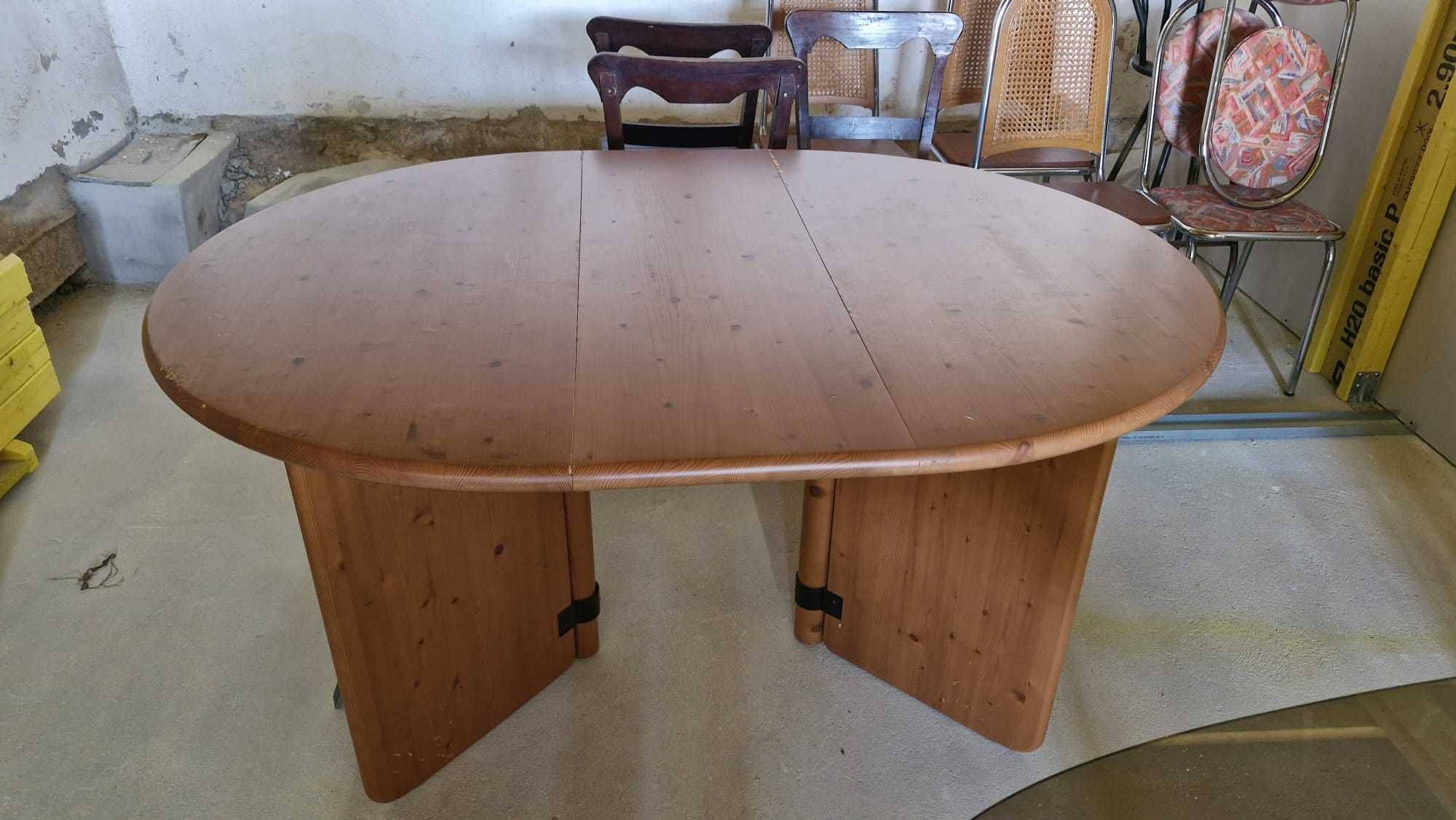 Mesa Redonda Oval Madeira