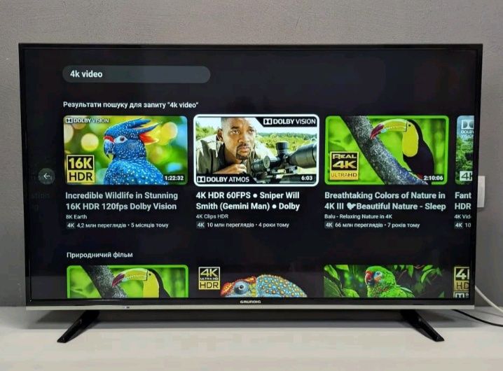 Телевізор Grundig 49 дуймів 
Ціна 10800 грн
Німеччина
Діагональ екрана